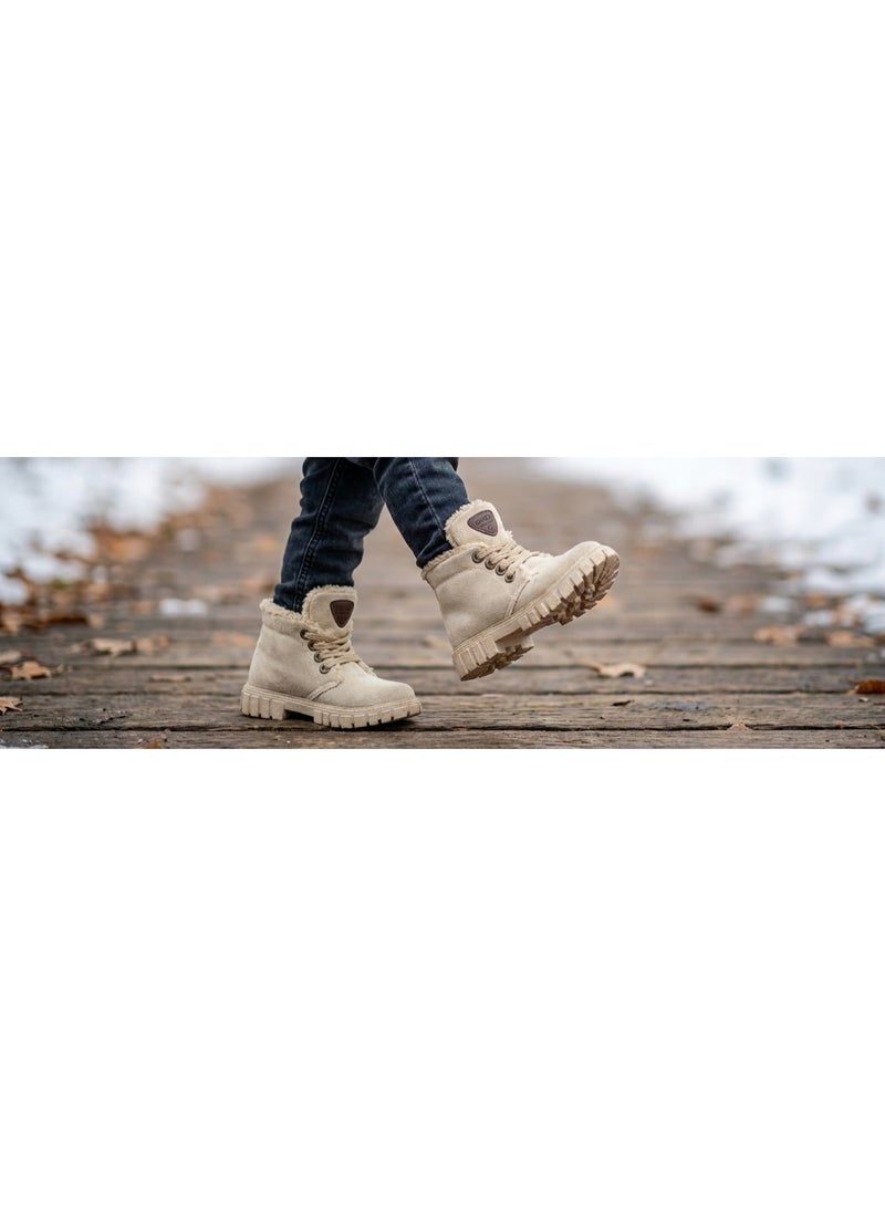 Children's winter half-boots with lining - Image 2