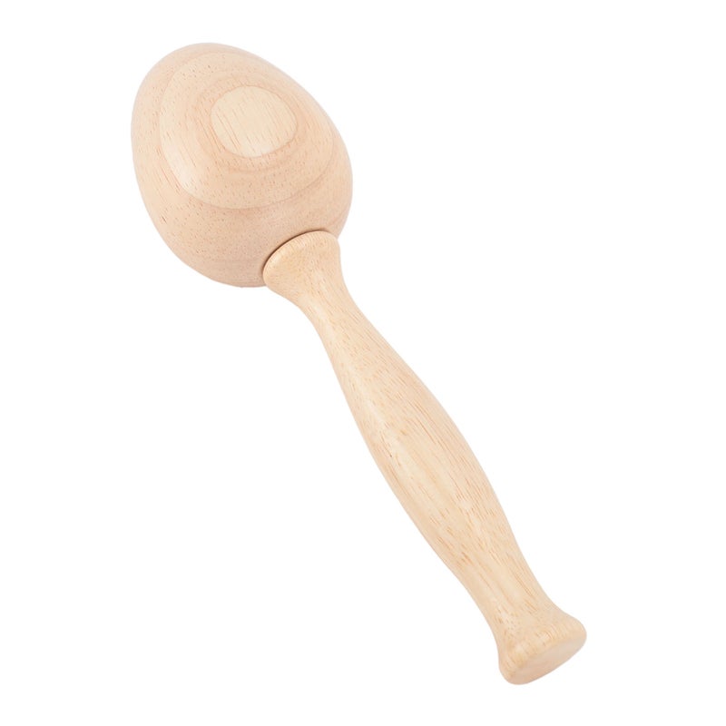 Wood Darning Egg for Socks Rounded Egg Shape Wooden Handle Darning Egg Darning Supplies Kit for Repairing Socks Gloves Mittens Sweaters - Image 3