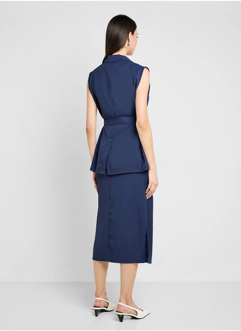 ELLA Vest & Skirt Set