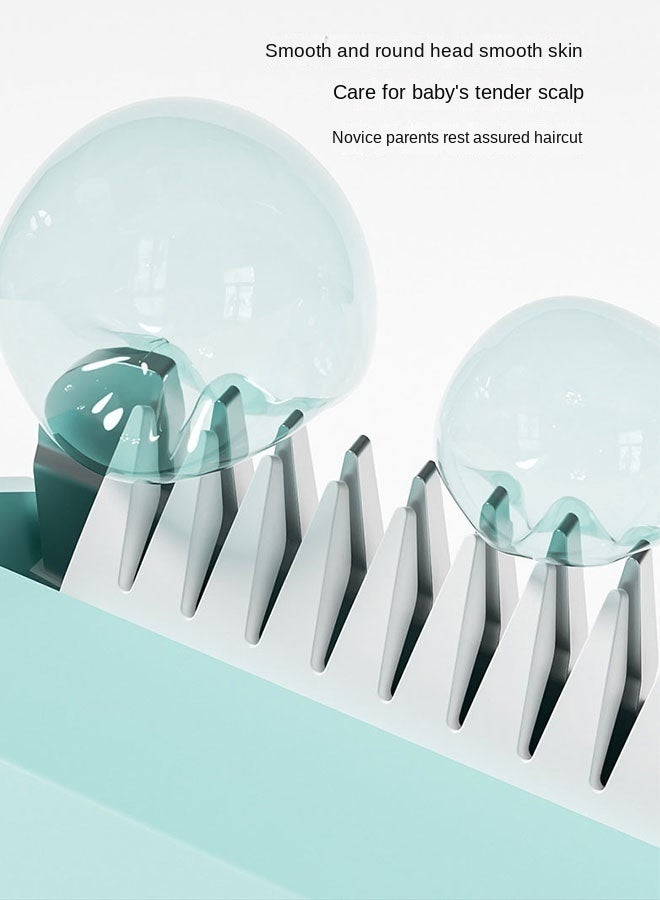 مقصات شعر الأطفال، مقص شعر متخصص وصامت للأطفال وتمام، آلة قص شعر لاسلكية مقاومة للماء وقابلة للشحن للأطفال، مجموعات قص الشعر المقاومة للماء - Image 5
