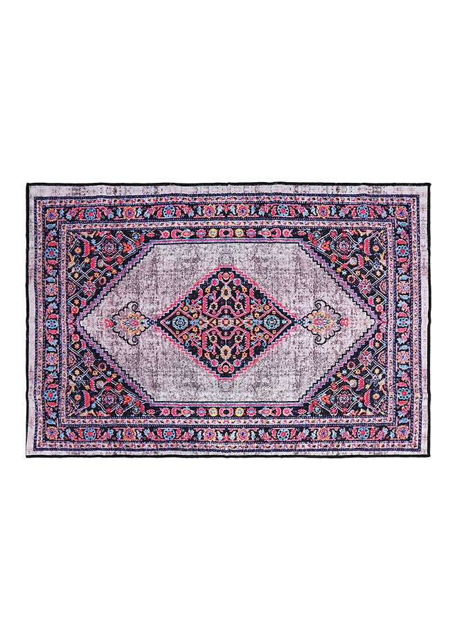 Status Contract Multi Printed Vintage Persian Carpet Rug Runner for Bedroom/Living Area/Home with Anti Slip Backing, 152 X 213 Cm  - Image 2