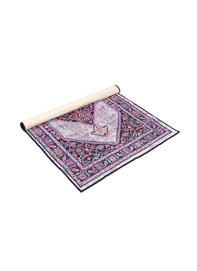 Status Contract Multi Printed Vintage Persian Carpet Rug Runner for Bedroom/Living Area/Home with Anti Slip Backing, 152 X 213 Cm  - Image 4
