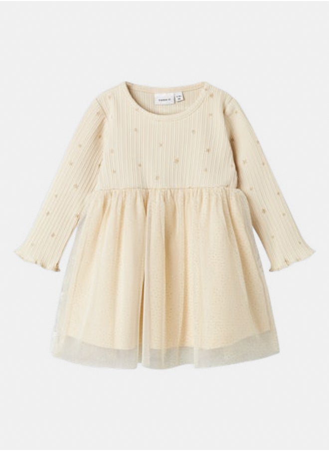 NAME IT name it Baby Girls Royanna Longsleeve Dress  - Image 1