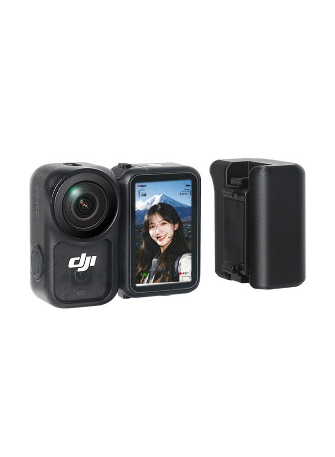 Street Photography Handle for DJI Nano – Lightweight Ergonomic Grip with Magnetic Quick-Release, Strap-Compatible for Stable Handheld Action Shooting - Image 1