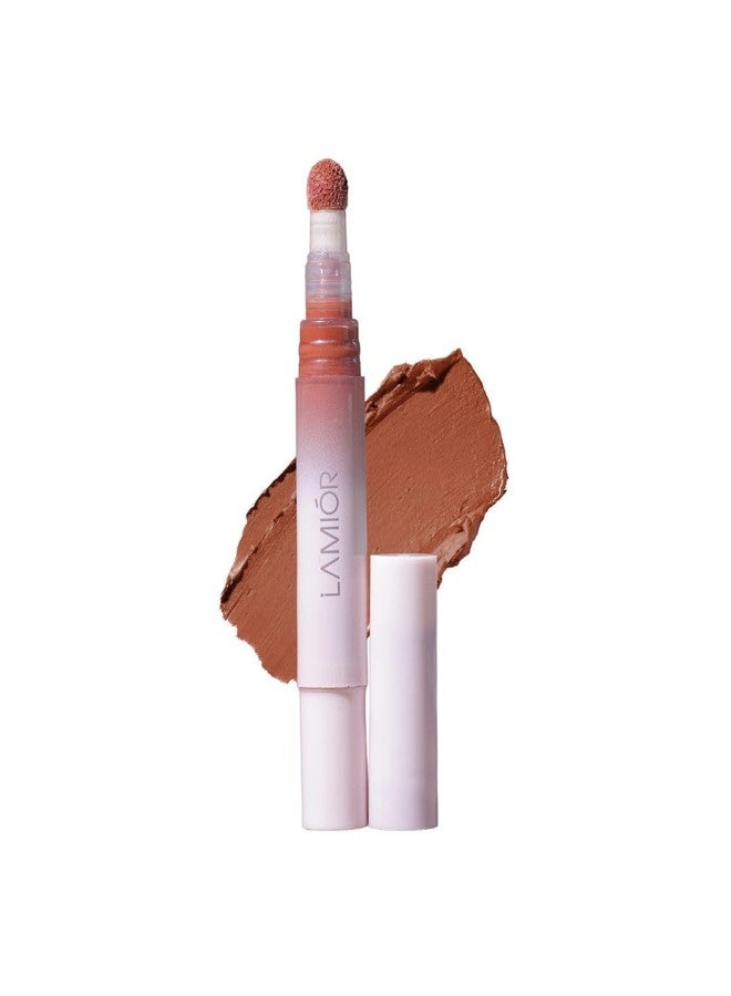 Lamior Blurry Fudgy Lip Tint - Caramel | Ultra Velvety Matte | Transfer-Proof & Hydrating Formula | Long-Lasting Lip Tint with Cushion Applicator | Vegan & Cruelty-Free - Image 1