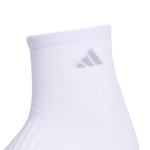 Adidas Cushioned Quarter Socks (3-Pair) over the ankle fit with arch compression - Image 3