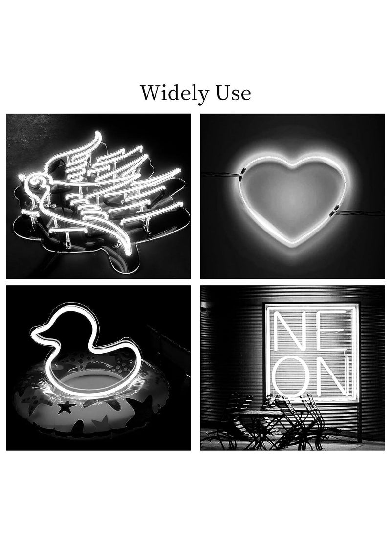 Vitacelli Premium Quality LED Neon Strip Light Waterproof AC220V 2835 SMD For Home Lighting Kitchen Bed Outdoor Flexible Decoration Cool White (10MTR ROLL) - Image 5