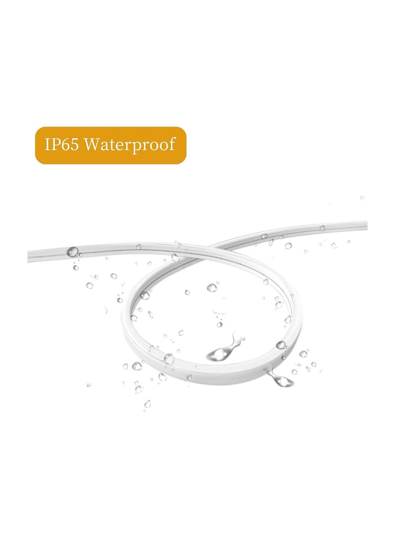 Vitacelli Premium Quality LED Neon Strip Light Waterproof AC220V 2835 SMD For Home Lighting Kitchen Bed Outdoor Flexible Decoration Cool White (10MTR ROLL) - Image 3