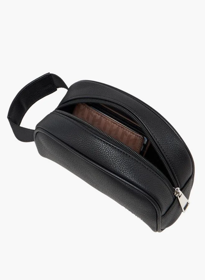 DUCHINI BLACK Men Solid Wrist Strap Pouch for Men | Best Price UAE