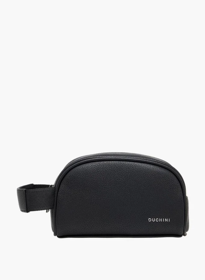 دوتشيني Men Solid Wrist Strap Pouch