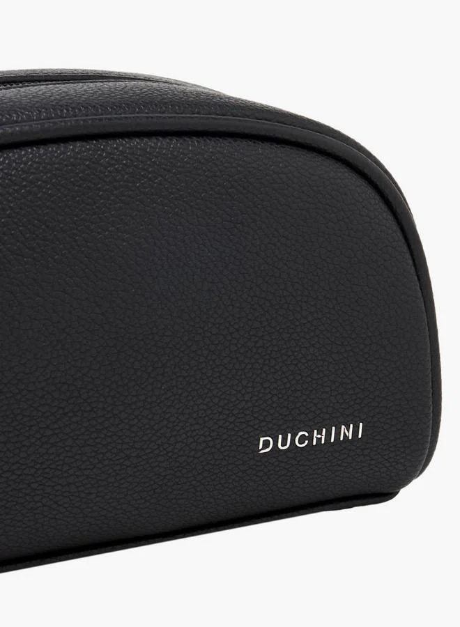 DUCHINI BLACK Men Solid Wrist Strap Pouch for Men | Best Price UAE