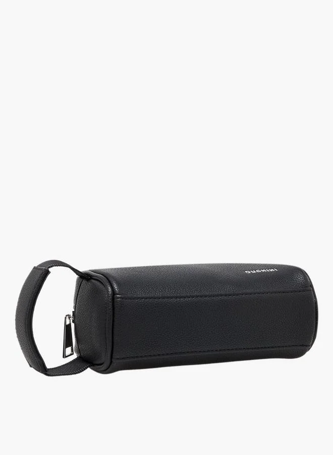 DUCHINI BLACK Men Solid Wrist Strap Pouch for Men | Best Price UAE