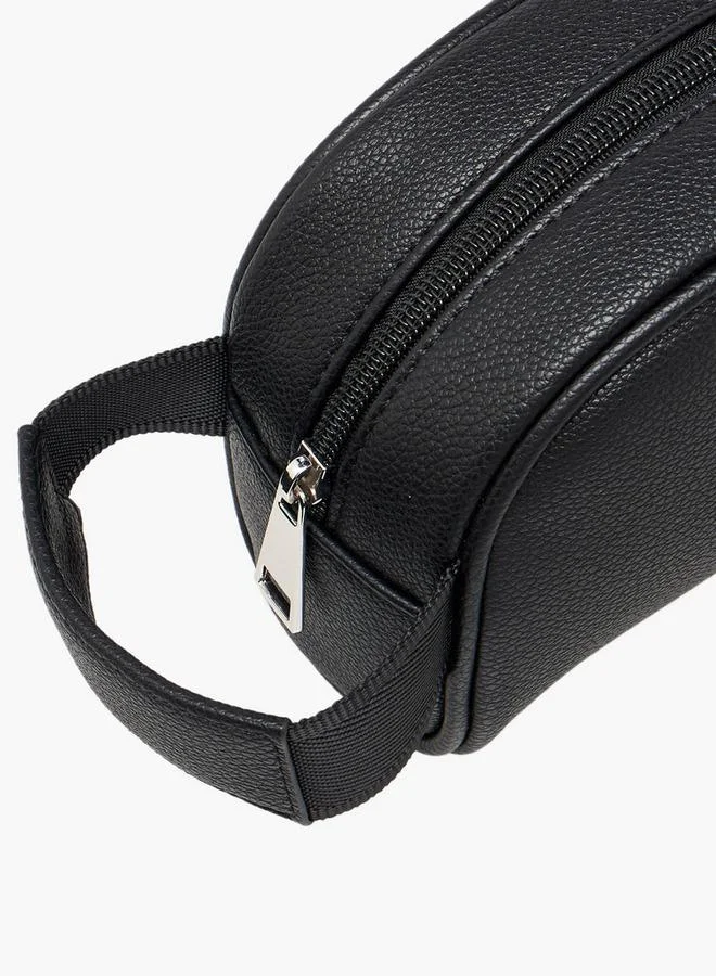 DUCHINI BLACK Men Solid Wrist Strap Pouch for Men | Best Price UAE