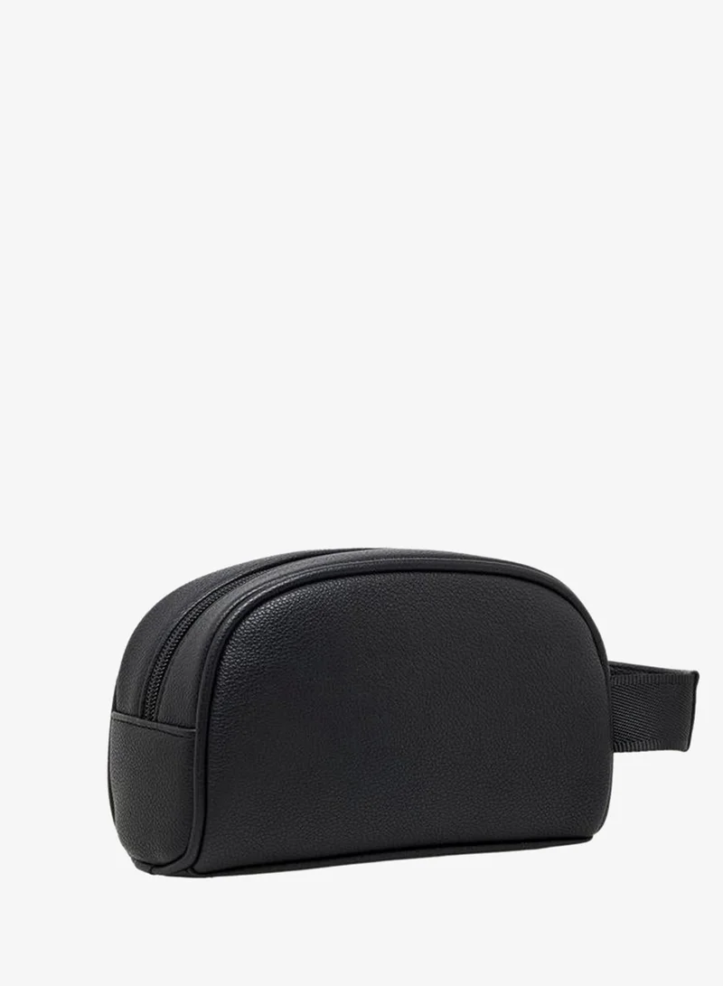 DUCHINI Men Solid Wrist Strap Pouch