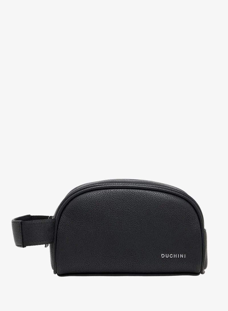 DUCHINI Men Solid Wrist Strap Pouch