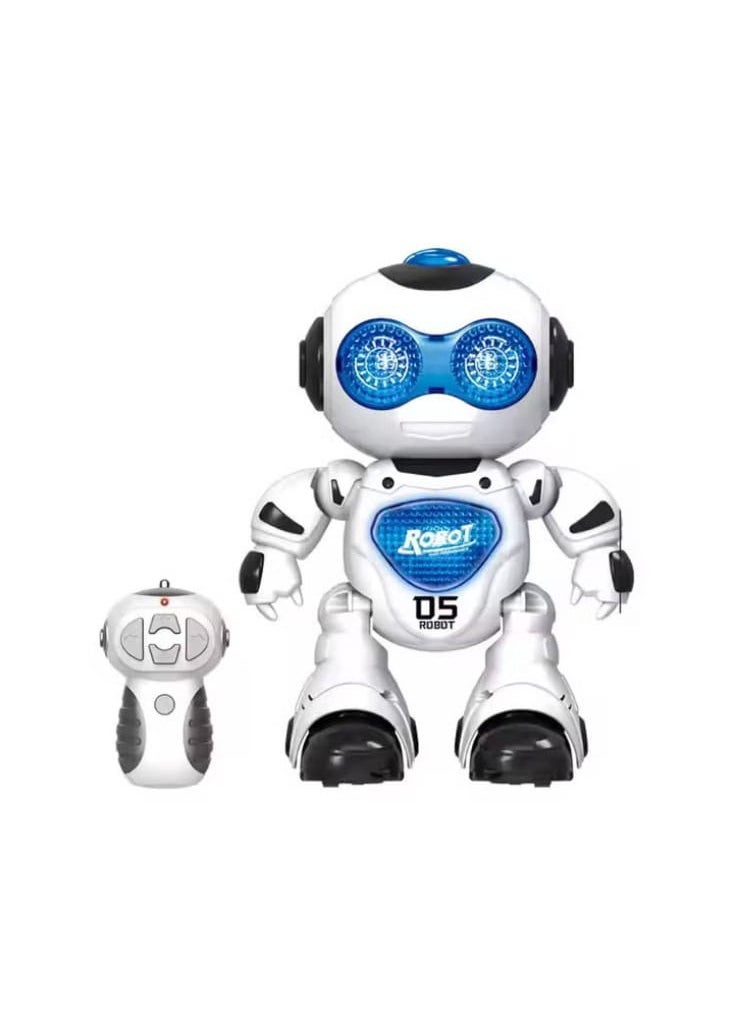 Class Walking Dancing Robot Toys for Kids, RC Robot Toy with LED Lights & Music, Smart Interactive Electronic Robot Toy 