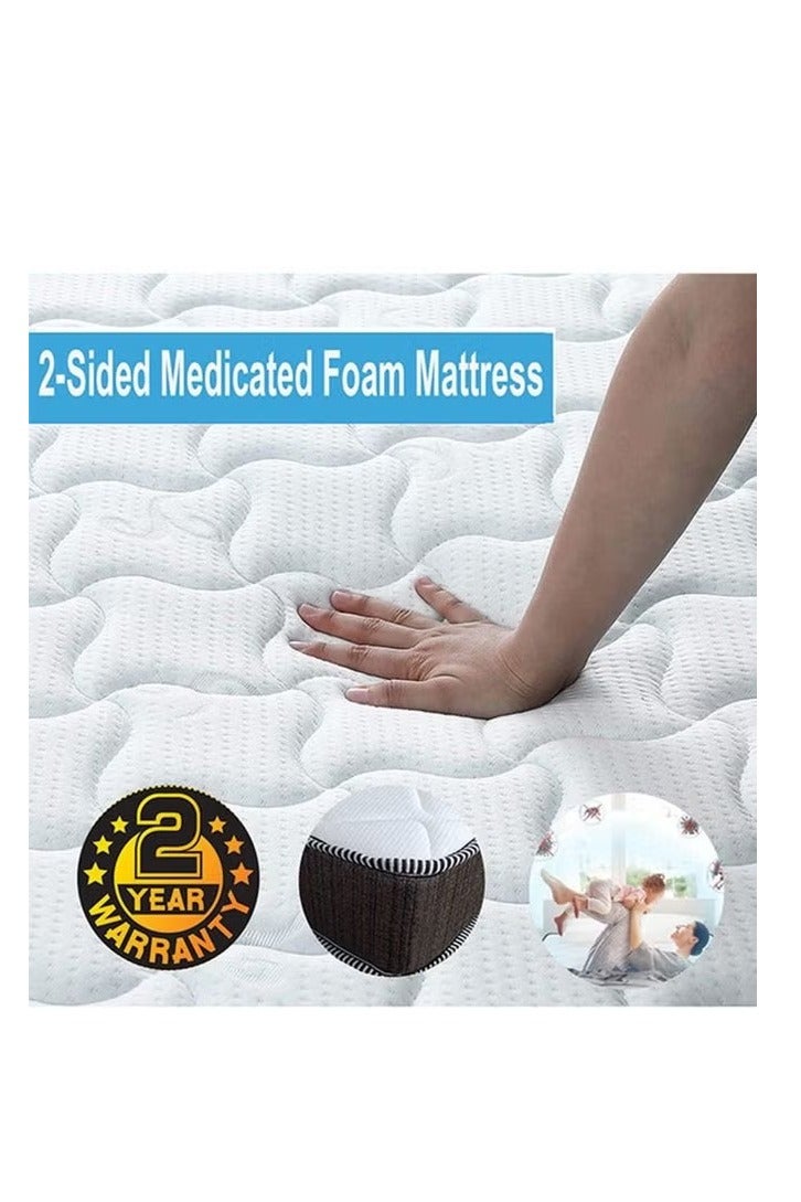 جالاكسي ديزاين مرتبة جالاكسي ديزاين الطبية الفاخرة عالية الجودة، مقاس 180×200×12 سم - Image 5