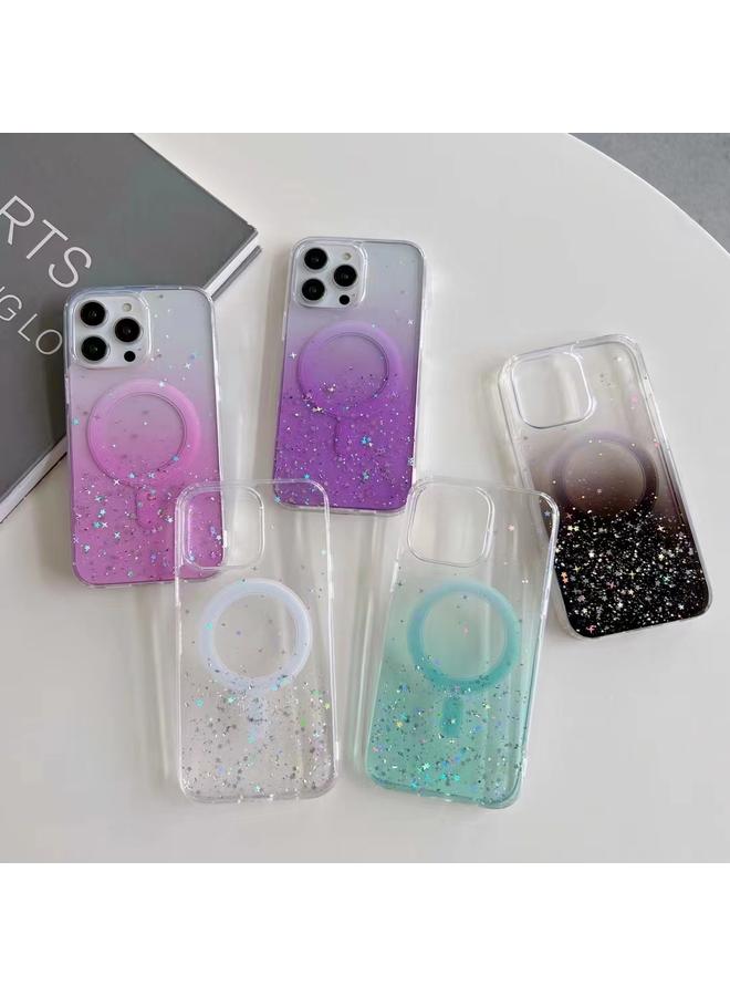 Zaboon Case For iPhone 12 Glitter MagSafe Hybrid Clear TPU Phone Case - Image 2