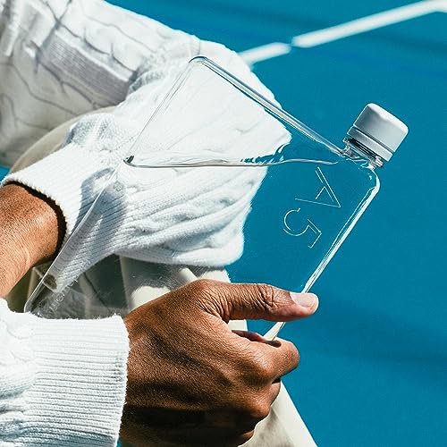 memobottle A5 25oz / 750ml - Flat water bottle designed to fit in your bag - BPA-Free Tritan - Image 5