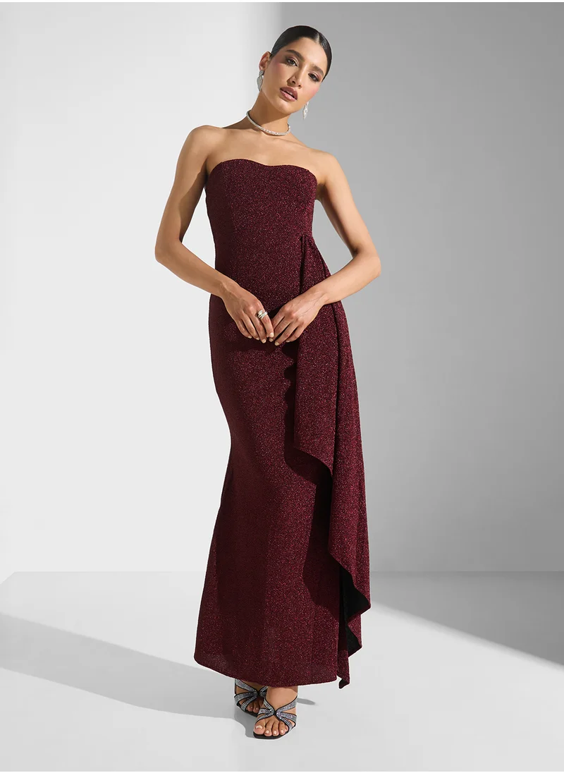 ايلا ليمتد اديشن Rouched Bandeau Dress