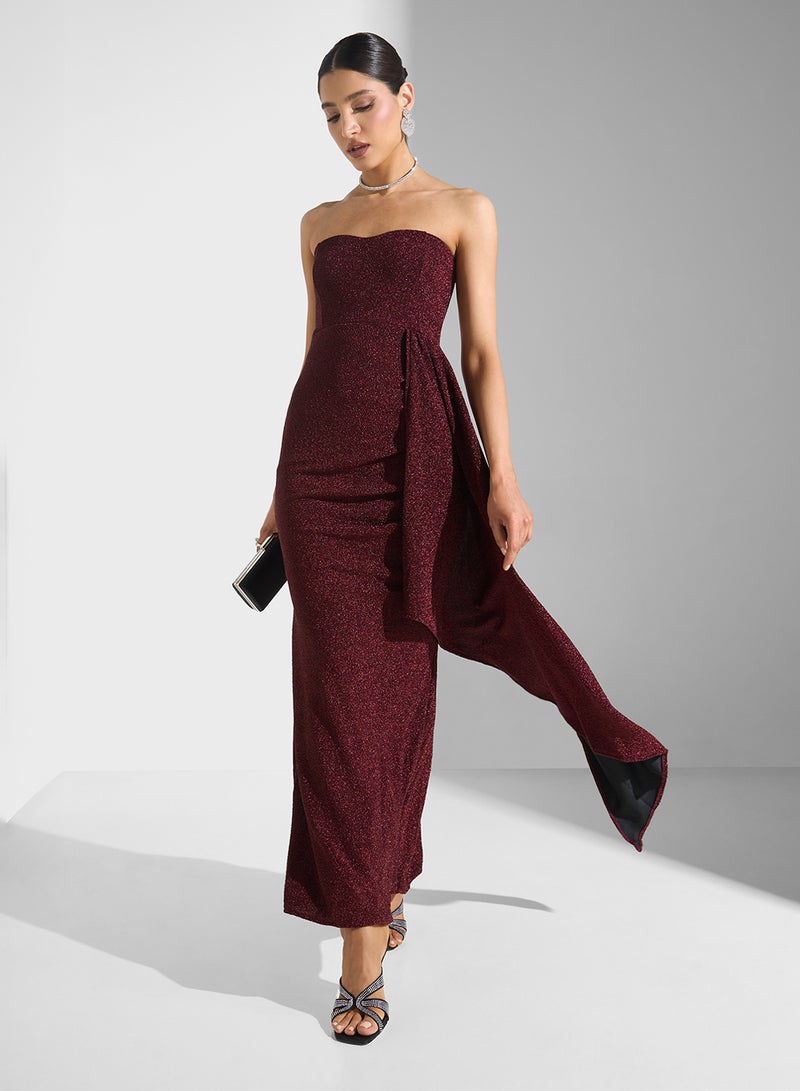 Ella Limited Edition Rouched Bandeau Dress - Image 4