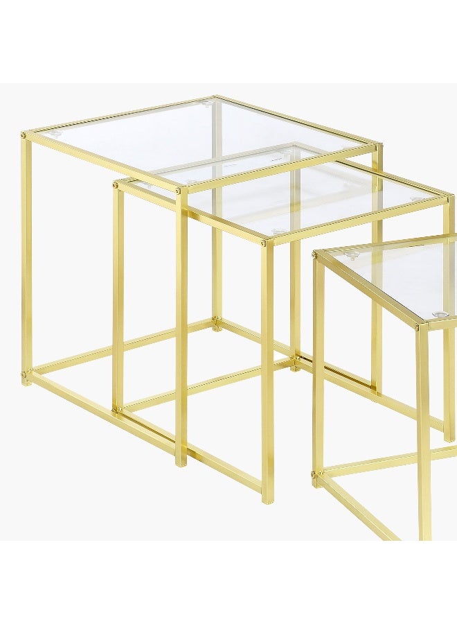 Home Box Josephine Nest of Tables - Set of 3  - Image 4