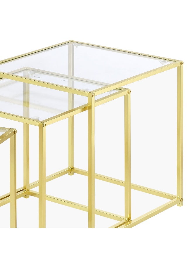 Home Box Josephine Nest of Tables - Set of 3  - Image 3