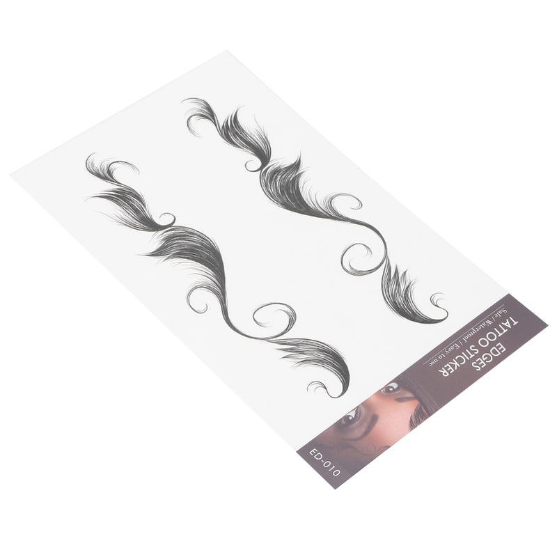 Waterproof Fake Hairline Sticker Women Natural Edge Hair Tattoo Hair Tattoo StickerED-10 - Image 4