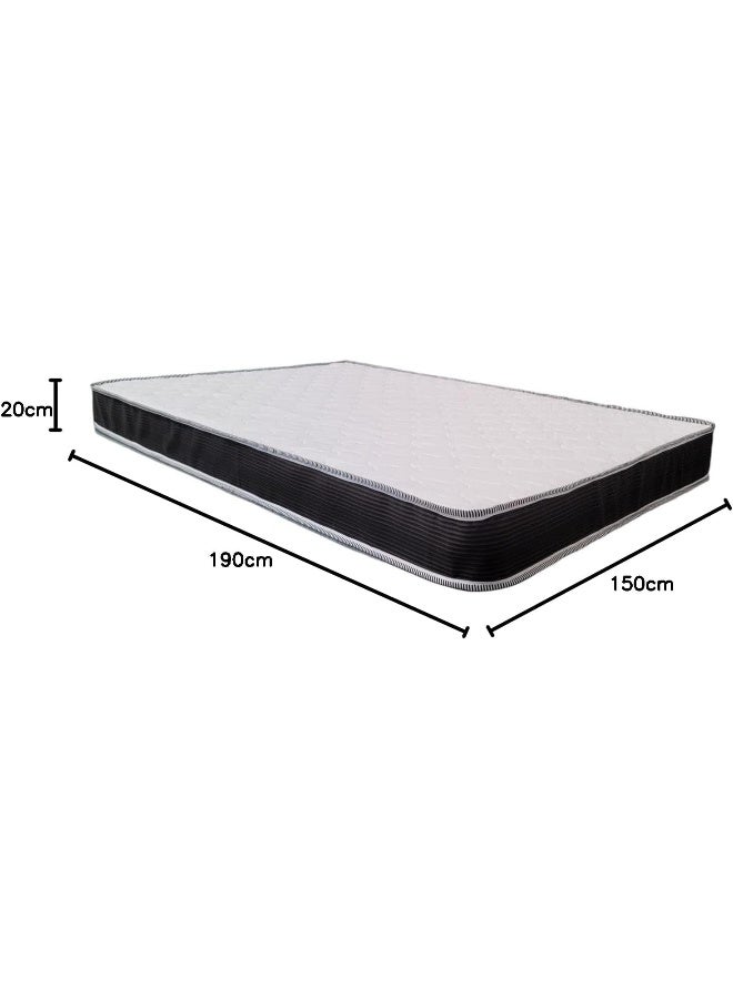 Luxury Black Orthocloud Medical Mattress (150 X 190 Cm, 15) - Image 2