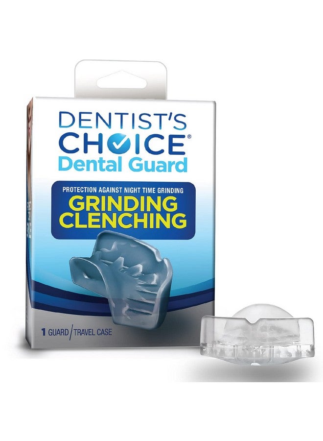 Generic Dentist's Choice Dental Guard - Best Oral Appliance for Bruxism Clenching - Nighttime Moldable Front Tooth Custom Anti Teeth Grinding Night Protector - Professional Slim-fit Bruxing Mouth Bite Splint  - Image 1