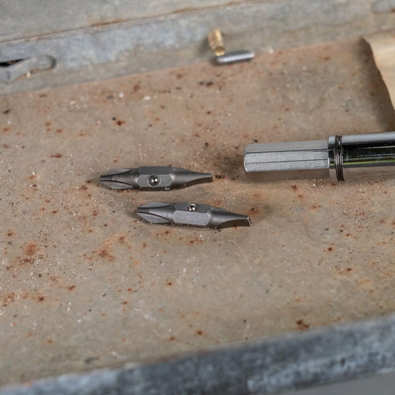 Klein Tools 32483 Bit for 11-in-1 and 10-in-1 Klein Screwdriver Nut Driver, #2 Phillips, 1/4-Inch Slotted - Image 3