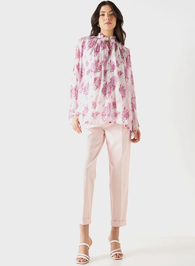 Iconic Floral Print Top