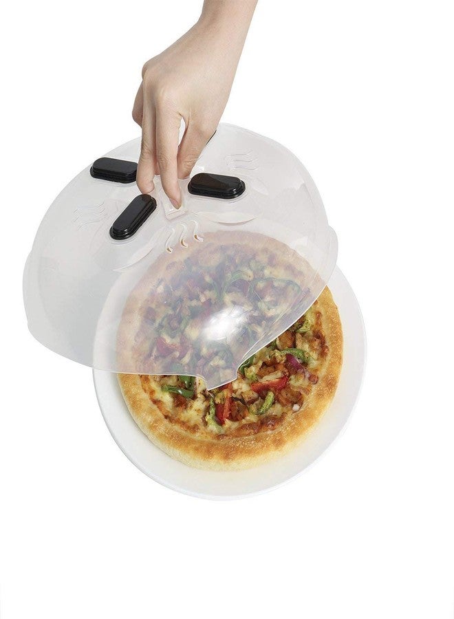 CPEX Microwave Plate Cover Food Lid Steam Vents Magnetic Splatter Lid Food Splash Guard Anti-Sputtering Hower Magnetic Function With Safe Convenient - Image 4
