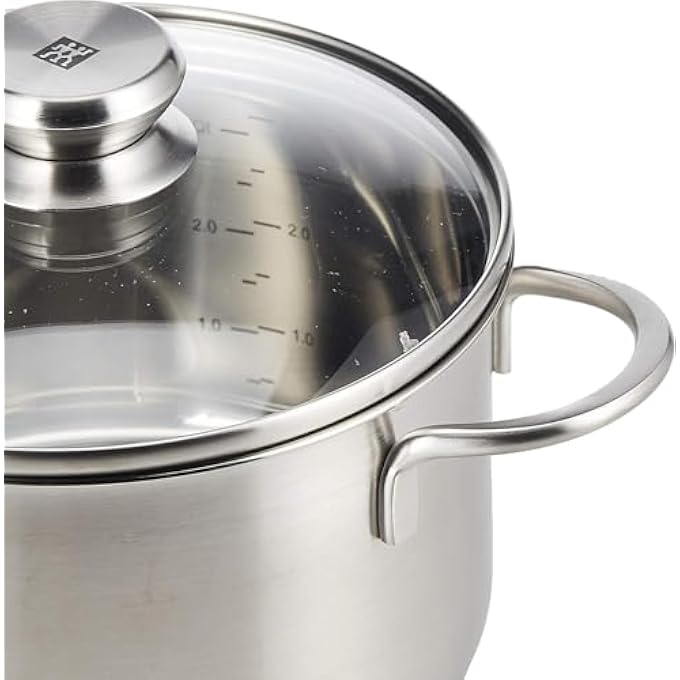 Quench Twin Nova 5Pc Cookware Set 3Ply Base ScratchResistant 1810 Stainless Steel Body Oven Safe Dishwasher Safe Set 3 Stock Pot Stew Pot Fry Pan Limited