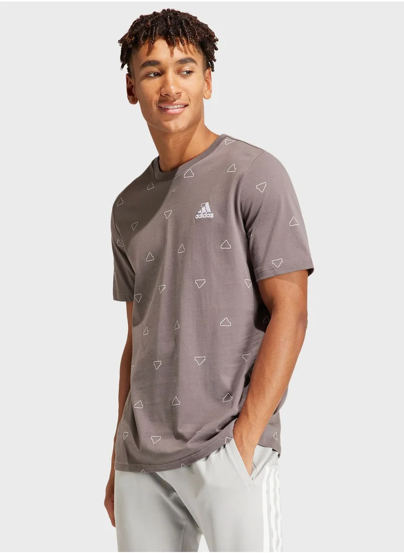 Adidas Monogram T-Shirt
