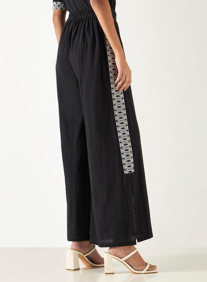 تواكستريمز بنطلون واسع الساقين بتطريزات من تو إكستريمز - Image 3