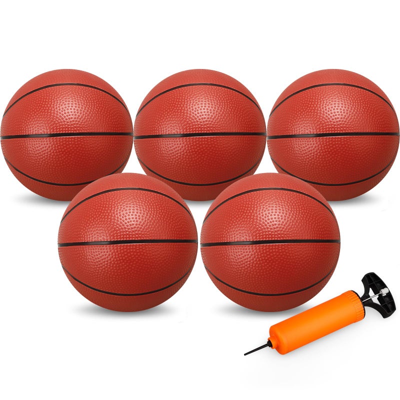 LNCOJOLM 98Basketball Bouncy Ball for Kid Adult Teen Soft Ball for Basketball Hoop Trampoline Size 7 PVC Waterproof Basketballs for Swimming Pool Sports Toy for Indoor Outdoor Water Pool Games Party - Image 3