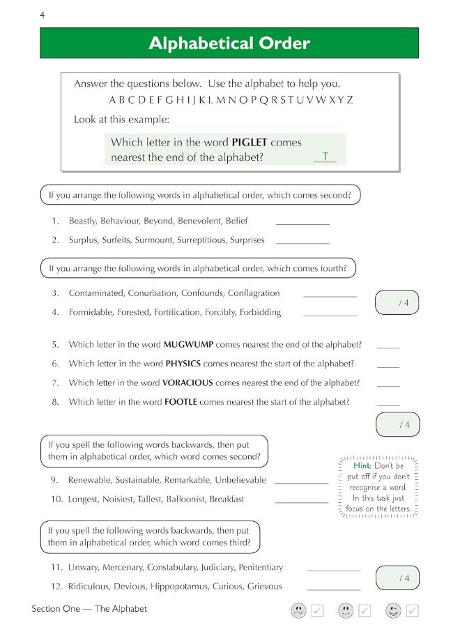 11+ كتاب ممارسة التفكير المنطقي اللفظي واختبارات التقييم - للأعمار من 10 إلى 11 عامًا (مع إصدار عبر الإنترنت) - Image 5