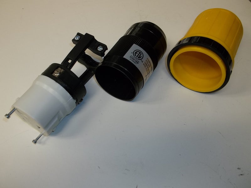 UNK 50 AMP RV Power Cord Replacement END Marine Twist Lock with Boot - Image 4