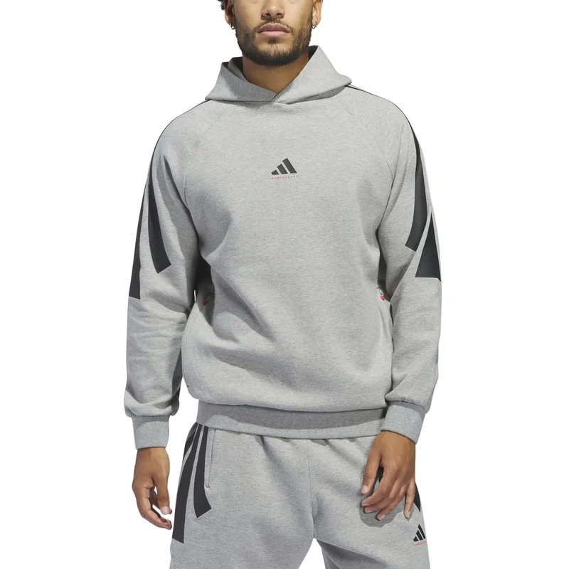 adidas ADI BB PK HOODY Grey Originals Unisex SWEATSHIRTS