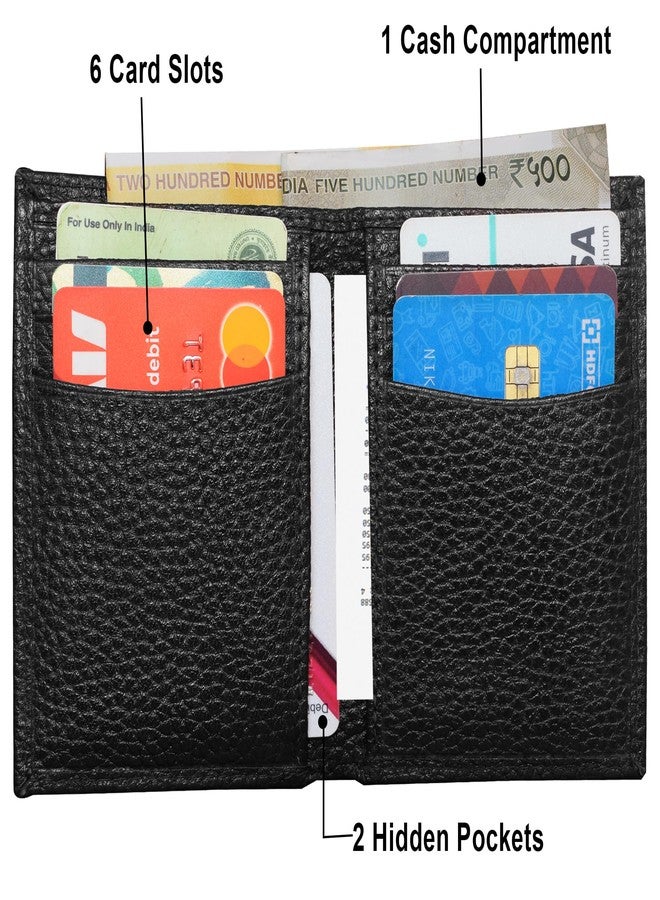 ABYS Leather Men & Women's Wallet (5136BK) - Image 3