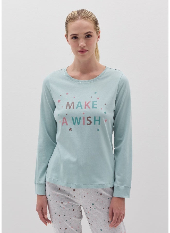 Ovs Long pyjamas with small stars print - Image 2