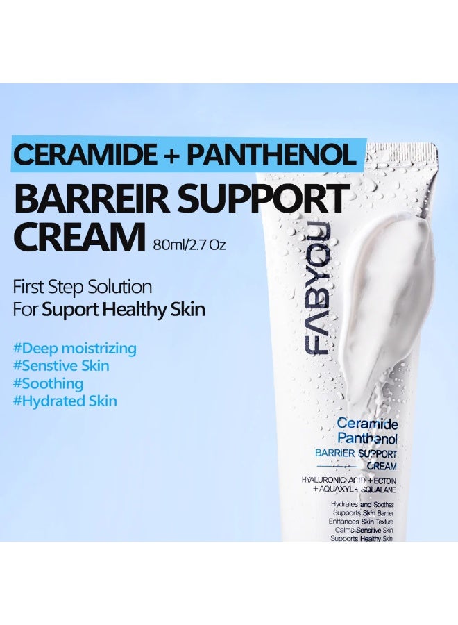 فابيو كريم دعم حاجز السيراميد بانثينول - أصلي - كوريا - 80 مل - Image 3