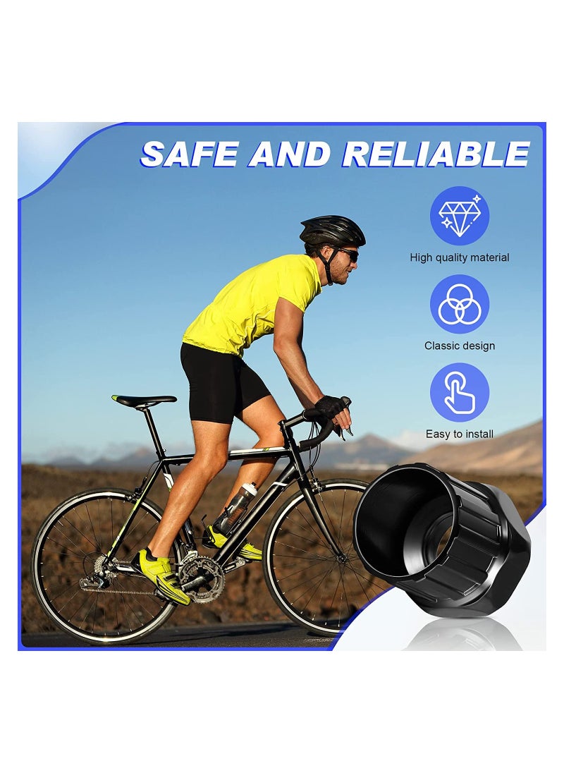 SYOSI 6 Pieces Bike Freewheel Remover Bicycle Freewheel Removal Tool Mountain Bike Cassette Removal Tool Black Bike Cassette Lockring Tool Bike Shop Tools for Repairing Bikes  - Image 3