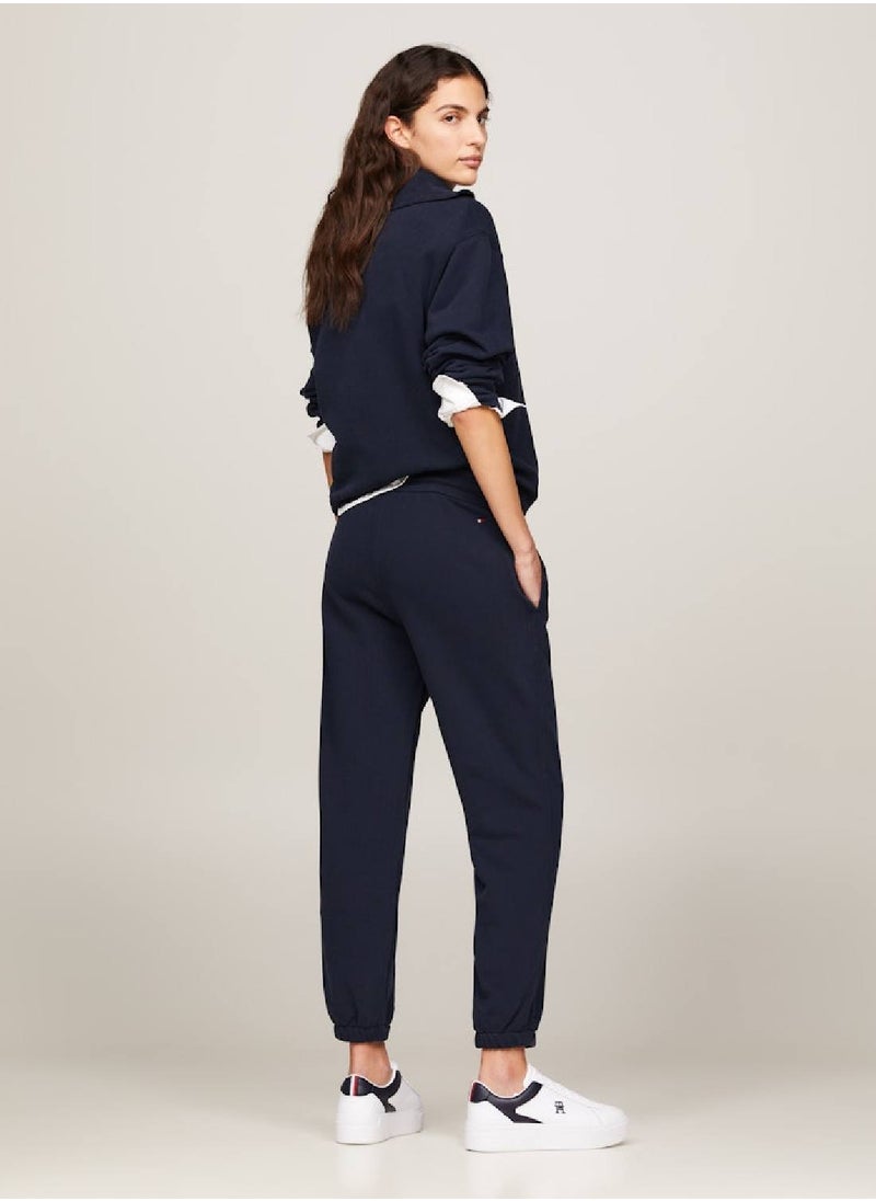 Women's Hilfiger Monotype Flocked Logo Joggers -  Pure cotton, Blue - pzsku/Z5548FD8F3092C5A7B405Z/45/_/1724216629/5116e018-8c67-4232-94b5-37d9c90b339b