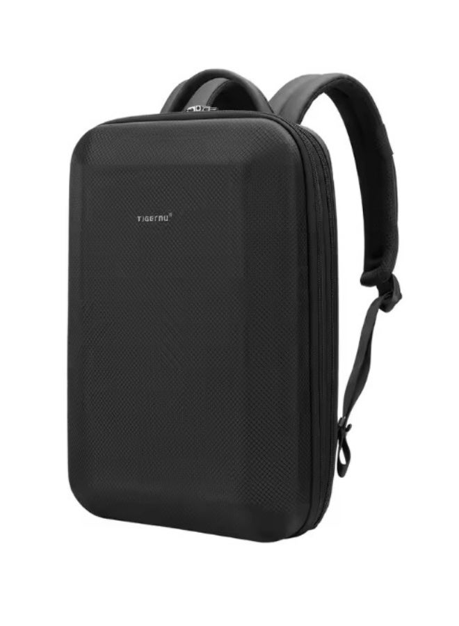 تايجرنو حقيبة ظهر Tigernu متعددة الوظائف مضادة للسرقة ومقاومة للماء ذات هيكل صلب أسود، طراز T-B9152 - Image 2