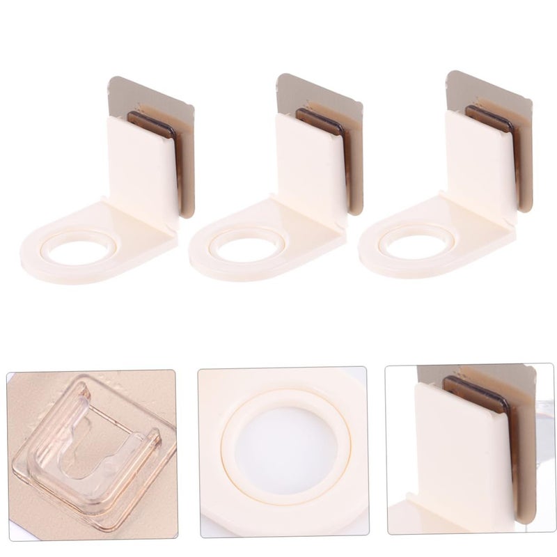 Self Adhesive Wall Mounted Shampoo Holders 6pcs Traceless Bathroom Storage - Image 4