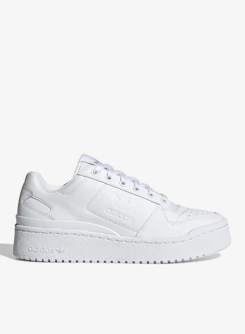 Forum Bold W White Basketball Shoes