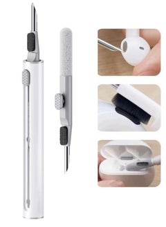 TLAXCA AirPods Cleaning Kit - 3-in-1 Earphone Cleaner Kit Compatible AirPod/AirPod Pro with Sponge, Brush, Metal Tip, Multifunctional Earphone Cleaning Kit for Earbuds, AirPods, Charging Cases  - Image 1