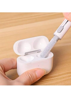 TLAXCA AirPods Cleaning Kit - 3-in-1 Earphone Cleaner Kit Compatible AirPod/AirPod Pro with Sponge, Brush, Metal Tip, Multifunctional Earphone Cleaning Kit for Earbuds, AirPods, Charging Cases  - Image 5